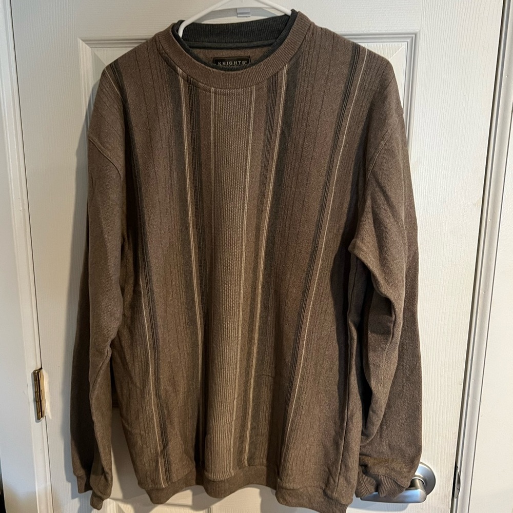 Vintage Striped Sweater, size large